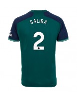 Arsenal William Saliba #2 Kolmaspaita 2023-24 Lyhythihainen
